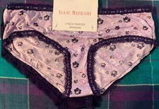 2 pack Isaac Mizrahi Panties, Hiphuggers, Hipsters, various colors and sizes