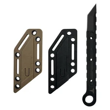 TAKUMITAK 6.5" Full Tang Tactical Utility Gear EDC Fixed Blade Knives - TKF3S05