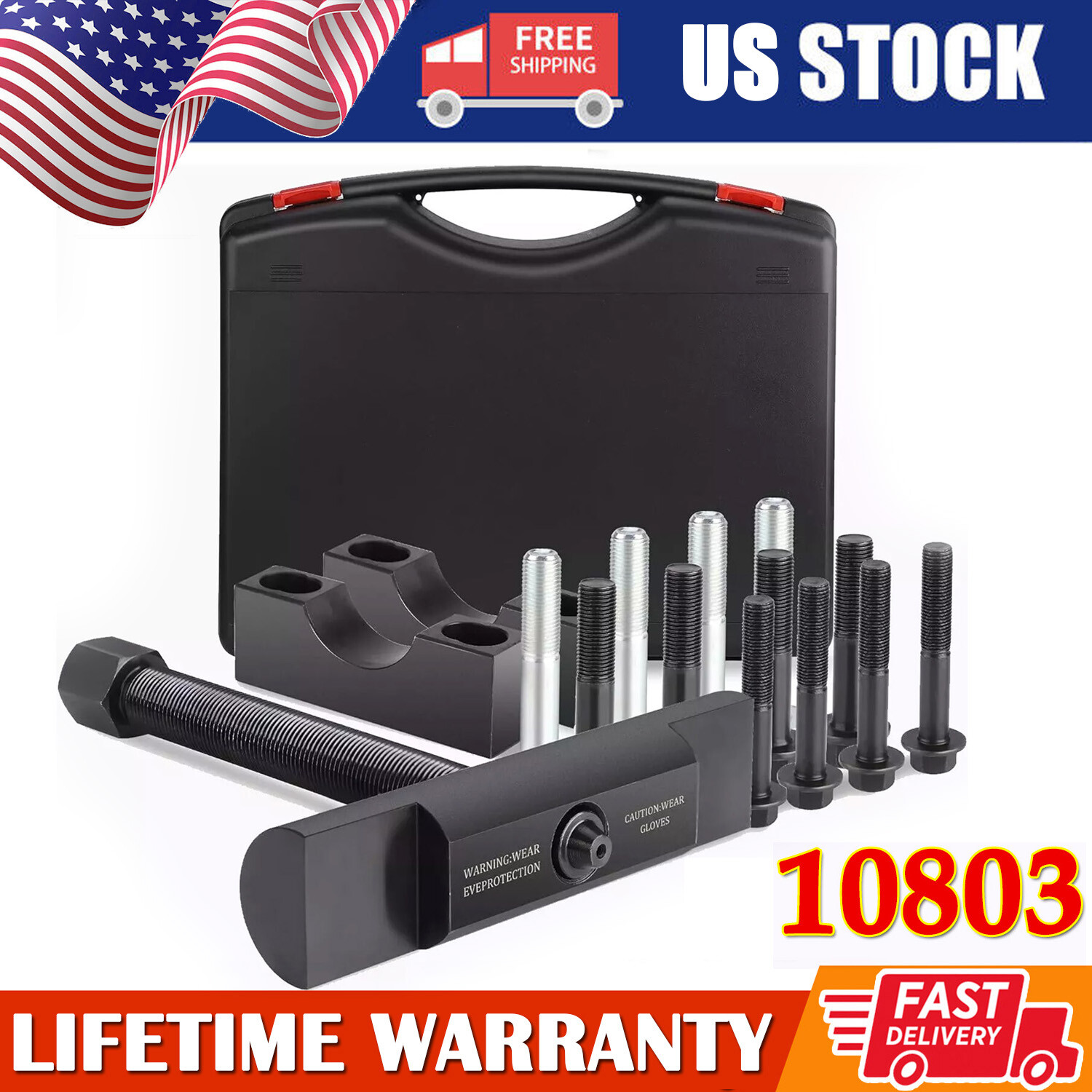 10803 Heavy Duty Yoke Puller Tool For Semi Trucks, Class 6-8 Trucks & Equipment-image