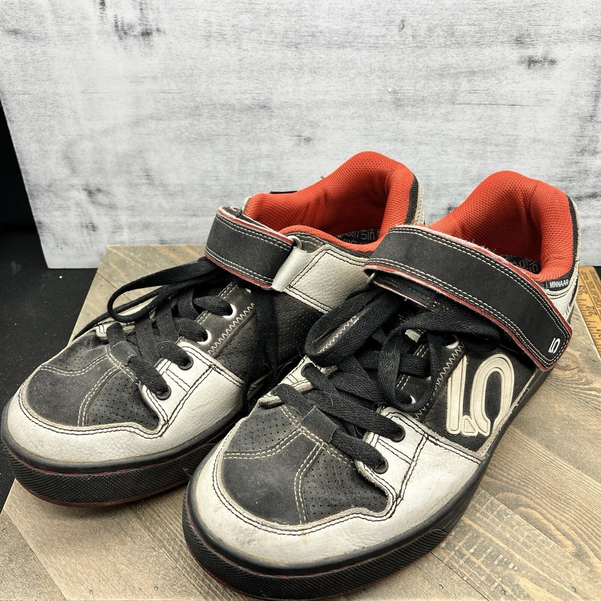 Vintage Five Ten 510 Greg Minnaar Lace-Up Mountain Bike Shoes
