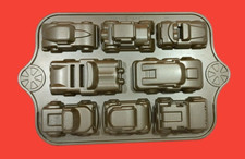 Nordic Ware Classic Car Sweet Rides Cupcake Pan Made in USA 5 Cups/1.2 Liters