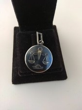 Silber Vintage Silver pendant Soviet 875 USSR tests star 3.74g(Libra)