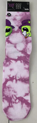 NEW ODD SOX Kaash Paige Tie Dye Aliens Graphic Print Size 8-12