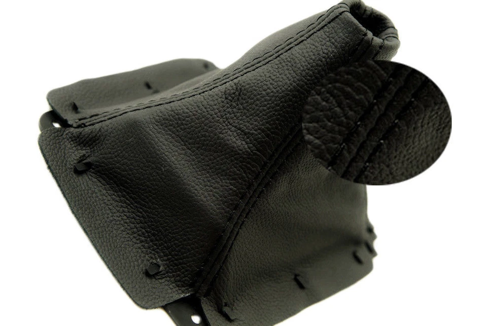 Cubierta de bota de cambio manual PVC cuero apta para Mazda Miata MX5 99-05 negra Foto 3 de 4