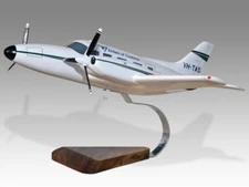 Piper PA-31 Chieftain VH-TAS Desk Wood Airplane New Model Small Scale 1/48