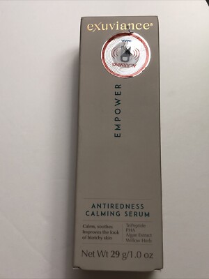 Exuviance EMPOWER AntiRedness Calming Serum (1.0 oz/29g) New In Box 