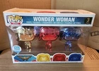 Funko Pop! Vinyl:  Wonder Woman  3 Pack - Gauntlet (R/G/B Chrome) DC Universe