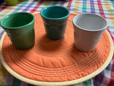 Fiesta  3 1/2 inch flower pots. Choice of color.