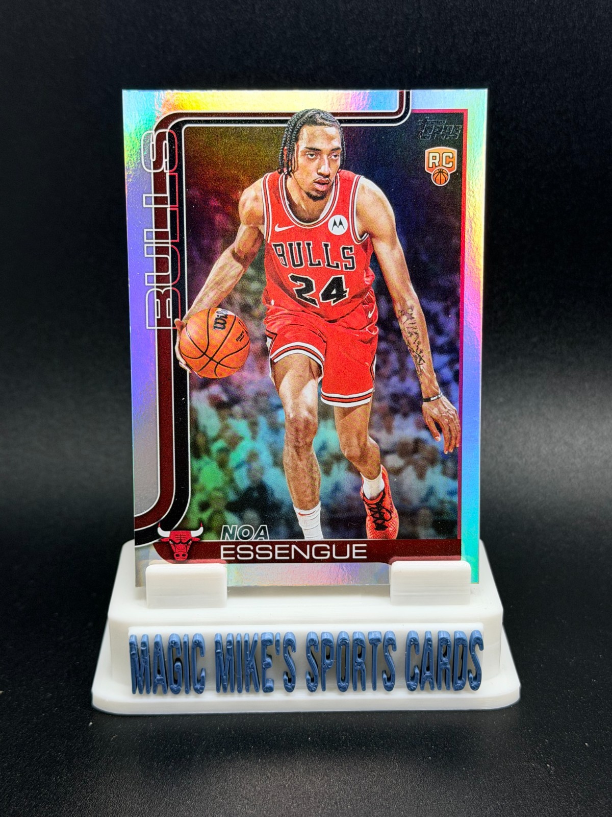 Noa Essengue Rookie 2025-26 Topps #212 Rainbow Foil SP RC Chicago Bulls