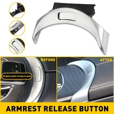 Center Console Armrest Box Release Button Trim Cover For Benz W205 W253 C/GLC