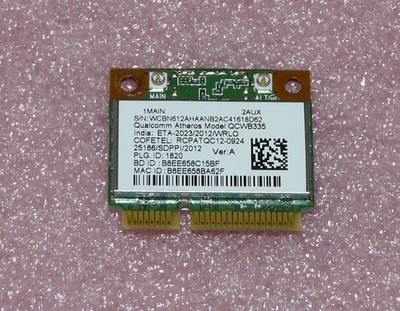 Atheros QCWB335 WLAN WiFi Wireless Mini PCI-E 802.11n Acer Aspire E5-571 E5-571G