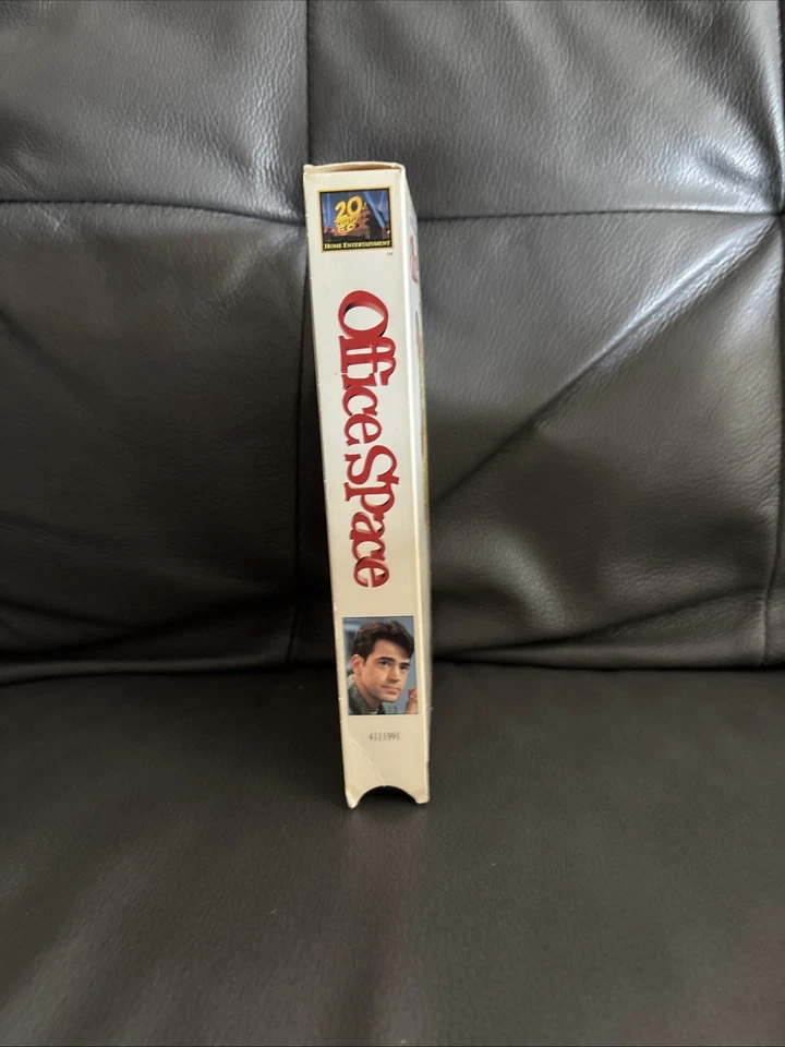 Office Space VHS Tape Rare Screener Copy Foto 3 de 4