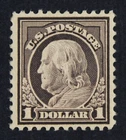 CKStamps: US Stamps Collection Scott#518 $1 Franklin Mint NH OG