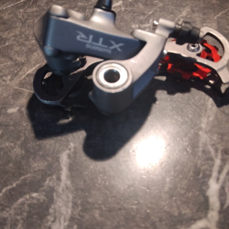 Shimano Rear Derailleur Xtr Rd M952  With A Slightly Bent Cage/plate