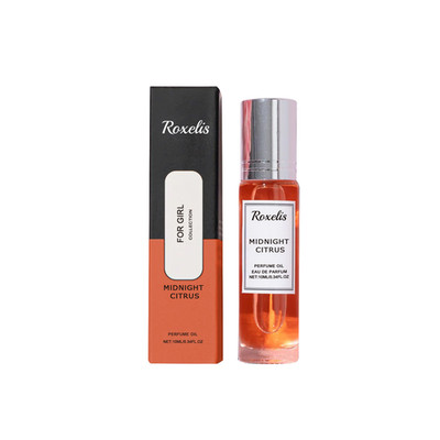 Orange Blossom Roll On Perfume, Fresh Unisex Scent Long Lasting Neroli Fragrance