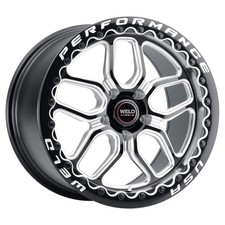 1 New 17x10 Weld Performance Laguna Beadlock Black Milled 5x115 Et30 Wheel Rim