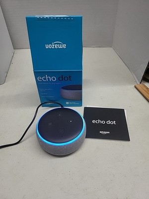 Amazon Echo Dot 3rd Generation Model C78MP8 Heather Gray
