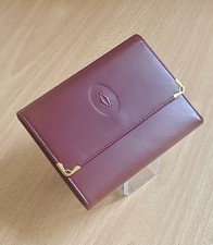 Cartier Paris Portafoglio Da Uomo In Vera Pelle Di Vitello.