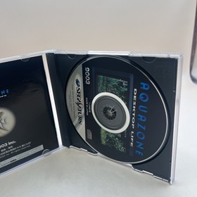 Sega Saturn Aquazone Desktop Life Japan SS game US Seller