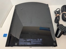 Sony PS3 Playstation 3 80GB CECHK01 Console w/ USB PWR Cables Controller Tested