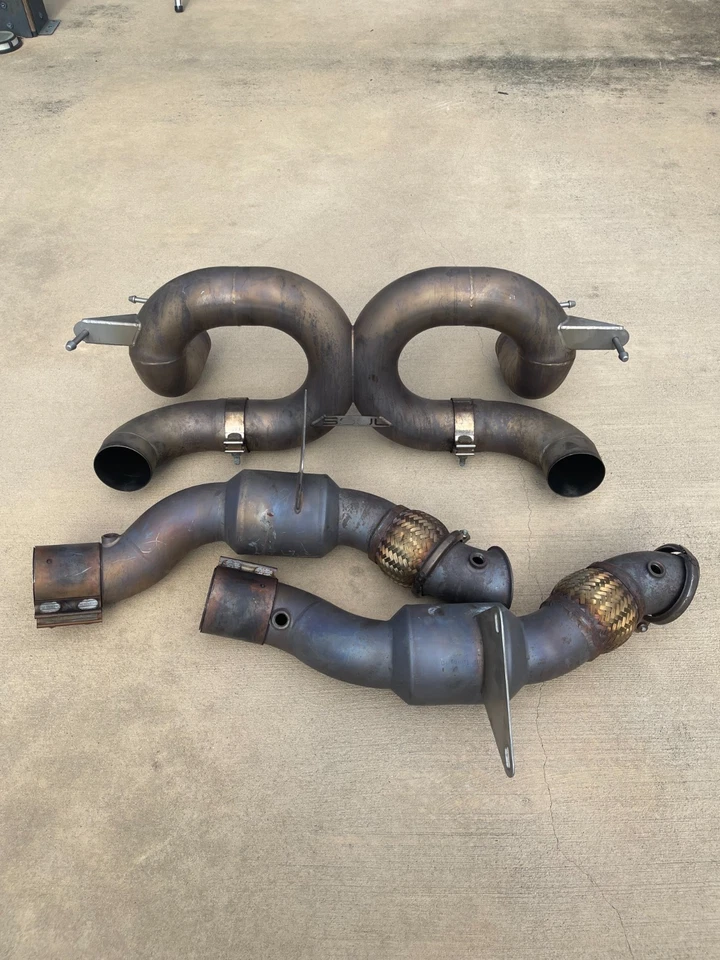 Ferrari 488/Pista SOUL 2015-2020 Performance sistema de escape completo 3,5" Foto 3 de 4