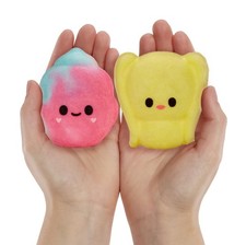 Fluffie Stuffiez Ice Cream  Bunny Minis Collectible 7 inches, Multicolor