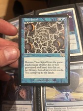 Time Spiral Urza's Saga MTG Card Reserved List Magic the Gathering