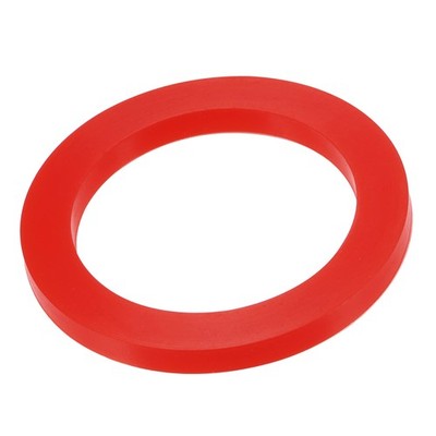 Silicone Rubber Flat Washer 2-1/2 Inch DN65 Gasket Red Quick Connector Seal