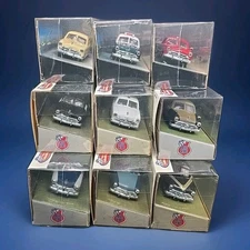 9 Different 1949 Ford White Rose 1/43 Diecast Massachusetts STATE POLICE & More