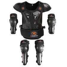 Kids Dirt Bike Gear Chest Protector Motocross  Youth Motorcycle Armor Suit