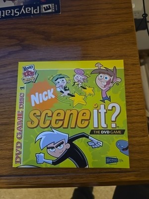 Nick Scene It? Wendy's Kids Meal Dvd Game Disc 1 Fairley Odd Parents Phantom NEW