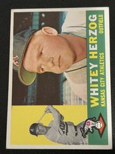 1960 Topps - Whitey Herzog #92