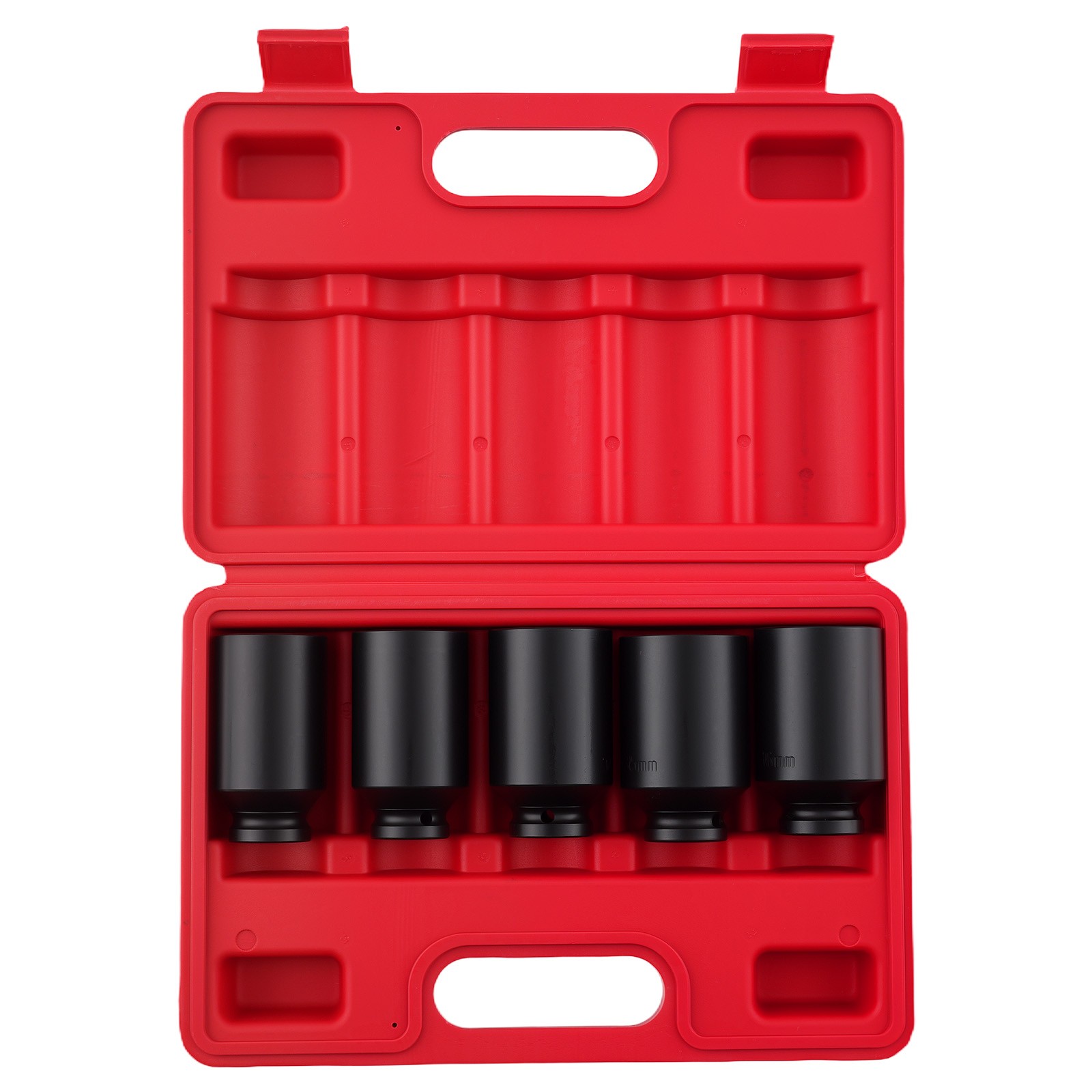 5Pcs Deep Impact Socket Set for Audi BMW VW 30-36mm 1/2"" Drive CR-V 12 Point