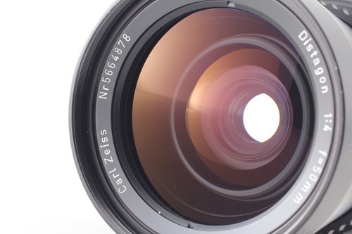 NEAR MINT IN Case Hasselblad Carl Zeiss Distagon C 50mm f4 Lens From JAPAN - Picture 2 of 8