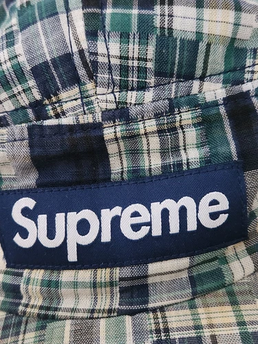 SS11 Supreme Patchwork Camp Cap Hat Very Rare Vintage 2011 Blue Box Logo