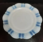 (4) Macbeth Evans Depression Glass American Sweetheart Monax 9” Lunch Plates