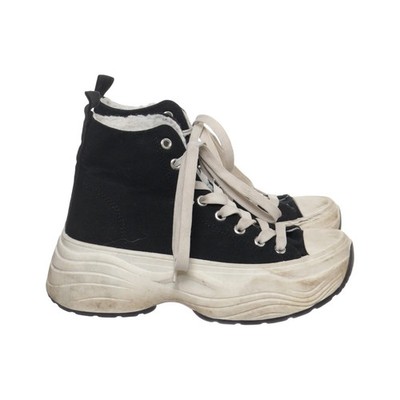 New Yorker, Schnürstiefel, Größe: 37, Schwarz/Weiß, Damen #vKL