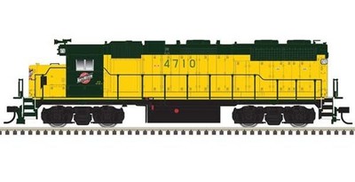 10004055 HO Atlas EMD GP38 Low Nose w/Ditch Lights Chicago & North Western #4705