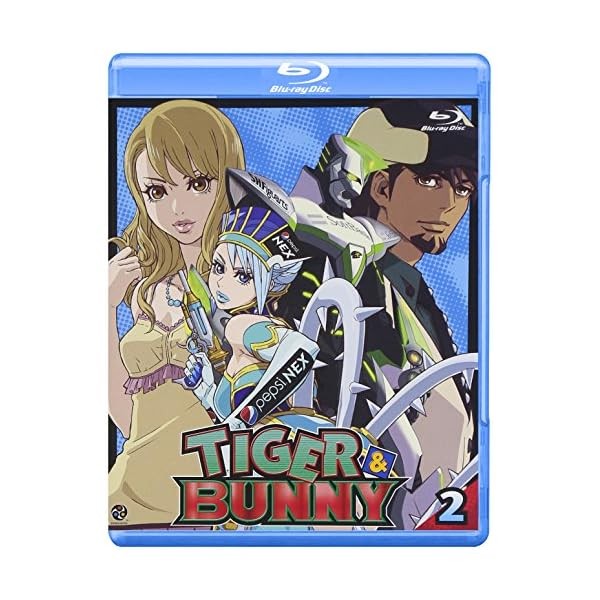 TIGER & BUNNY (Tiger & Bunny) 2 [Bluray] Official Collectible Exclusive Japan