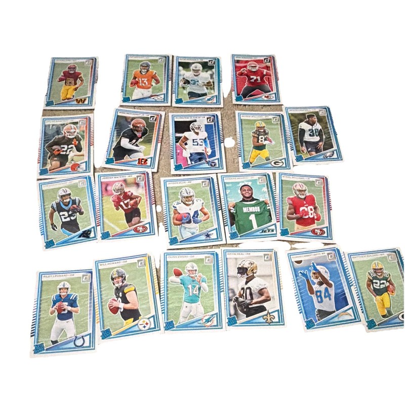 Donruss 2020 Rated Rookie Rookie 15 NFL Football Card Lot Herbert Juszczyk