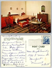 Old Homestead Inn Room Interior Postcard