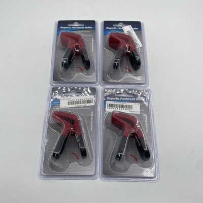 4PCS Paint Brush Holder Clips with Magnetic Function for Home Projects