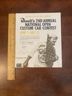 1960s Revell’s Custom Car Contest Ed Roth Promotional Dealer Flyer not Aurora — photo 4