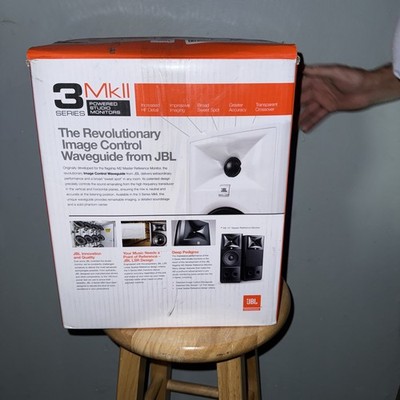 JBL 305P MKII Speaker System White 691991013362| eBay