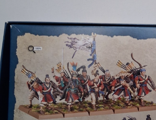 Infanterie Paysanne Levy – Grand Cathay – 20 Figurines – Arcs Ou Lances – 298 Pièces – Warhammer The Old World – Dès 12 Ans