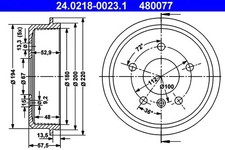Tambour de frein Mercedes 400