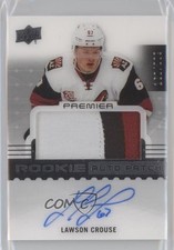 2016-17 Upper Deck Premier Rookie /299 Lawson Crouse #87 Patch Auto xp6