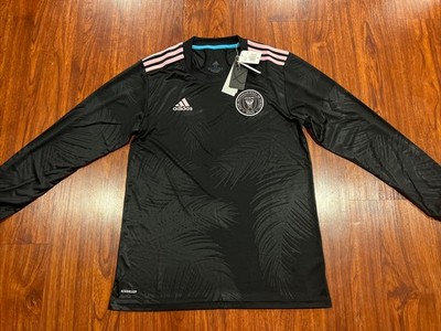 2021-22 Adidas Men s Inter Miami FC Away Long Sleeve Soccer Jersey Medium M MLS
