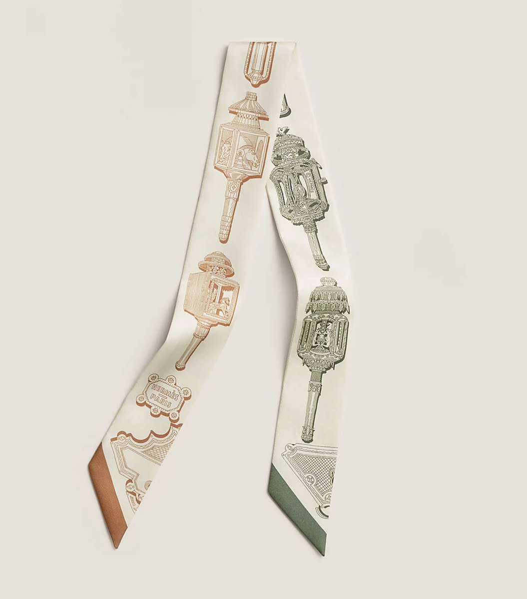 NEW Hermes Merveilleuses Lanternes Lantern Twilly - Crème