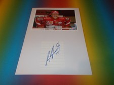 Michael Schumacher Formel 1  signed signiert Autogramm Briefkarte + Bild in per.